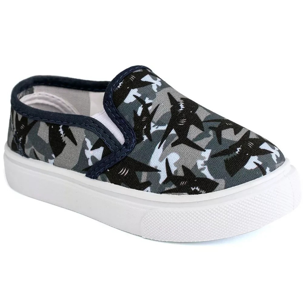 Toddler Slip-On Sneakers by Natural Steps‎ Navy Size 5